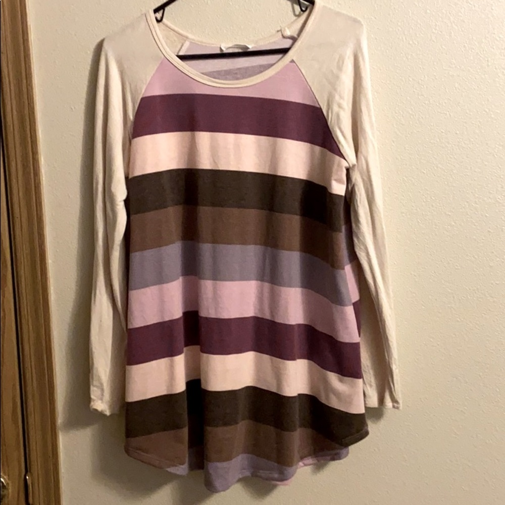 Long sleeved Reb & J shirt